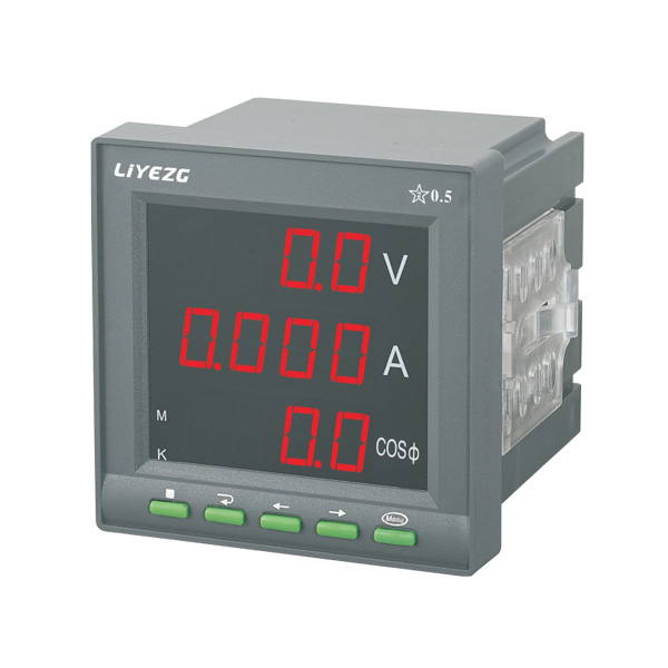 单相电流电压功率因素组合表